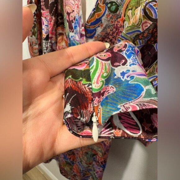 RARE ‼️ Tommy Hilfiger Women's Zendaya Dress Multi Colour- ZODIAC SIGN PRINT - Picture 11 of 16